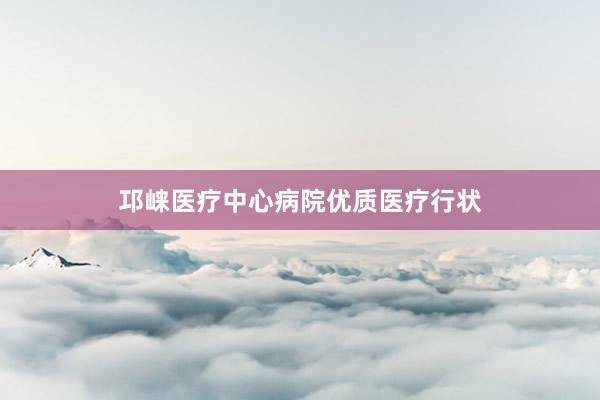 邛崃医疗中心病院优质医疗行状